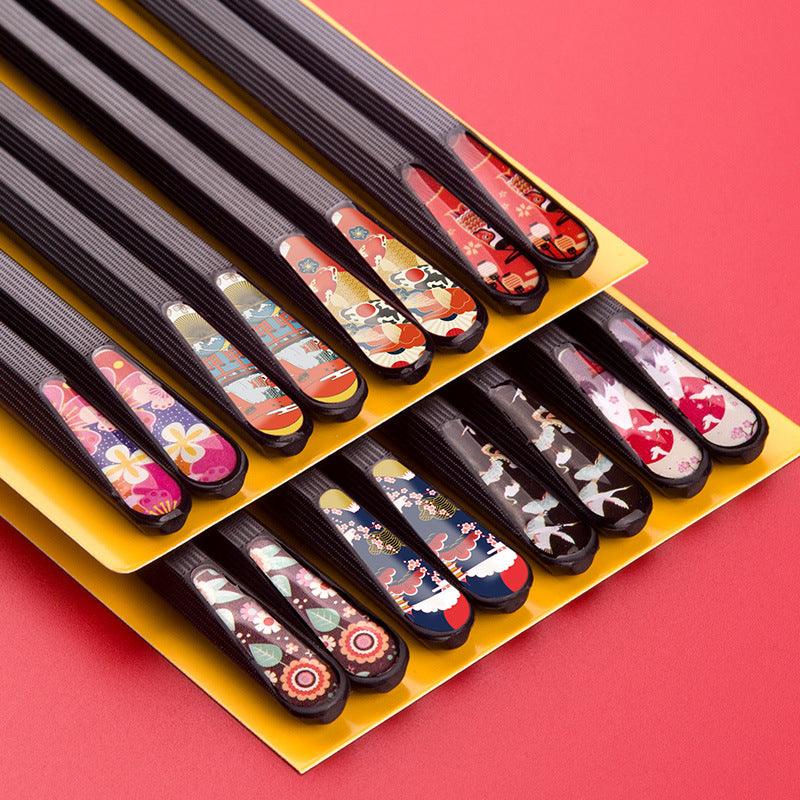 Shiro & Co. | Alloy Japanese chopsticks – Japanese Style Ceramic Tableware - Shiro & Co.