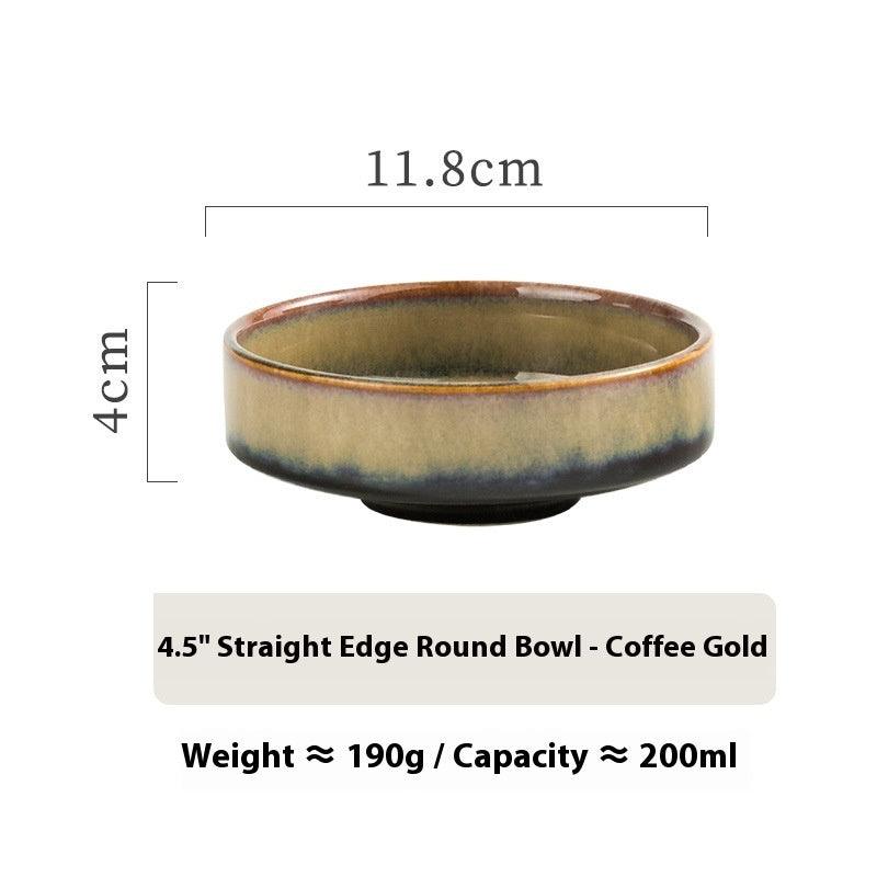 Shiro & Co. | 45-inch Rice Bowl Round Japanese Style Japanese Style Ramen Bowl Soup Bowl – Japanese Style Ceramic Tableware - Shiro & Co.