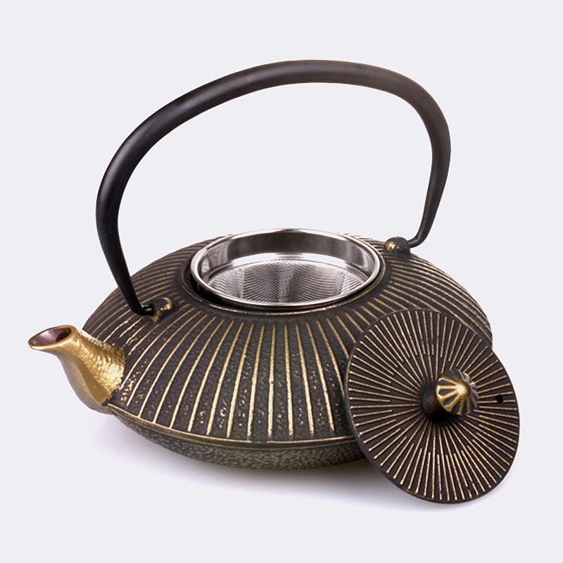 Shiro & Co. | Ancient cast iron kettle, boiling water teapot, cast iron kettle – Japanese Style Ceramic Tableware - Shiro & Co.