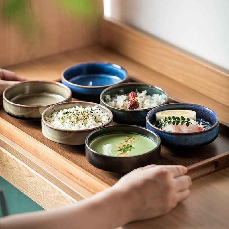 Shiro & Co. | 45-inch Rice Bowl Round Japanese Style Japanese Style Ramen Bowl Soup Bowl – Japanese Style Ceramic Tableware - Shiro & Co.