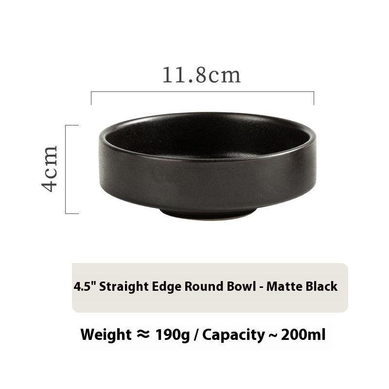 Shiro & Co. | 45-inch Rice Bowl Round Japanese Style Japanese Style Ramen Bowl Soup Bowl – Japanese Style Ceramic Tableware - Shiro & Co.